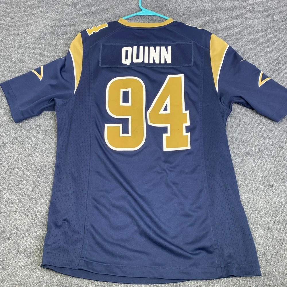 Nike Los Angeles Rams NFL On Field Jersey Robert Quinn 94 Mens Medium 2012